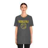 NEBRASKA BASEBALL (NIRVANA LOGO) Short Sleeve Tee