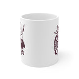 WHITE RABBIT Mug 11oz