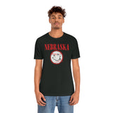 NEBRASKA BASEBALL (NIRVANA LOGO) Short Sleeve Tee