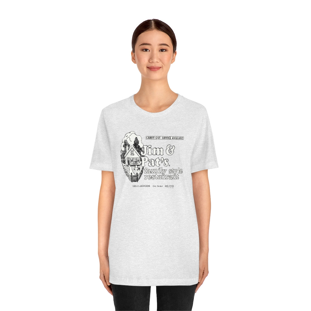 JIM & PAT'S FAMILY STYLE RESTAURANT Short Sleeve Tee