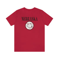 NEBRASKA BASEBALL (NIRVANA LOGO) Short Sleeve Tee