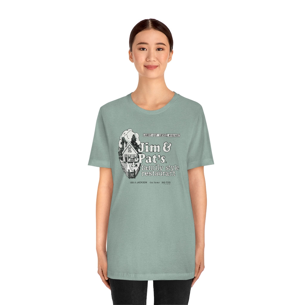 JIM & PAT'S FAMILY STYLE RESTAURANT Short Sleeve Tee