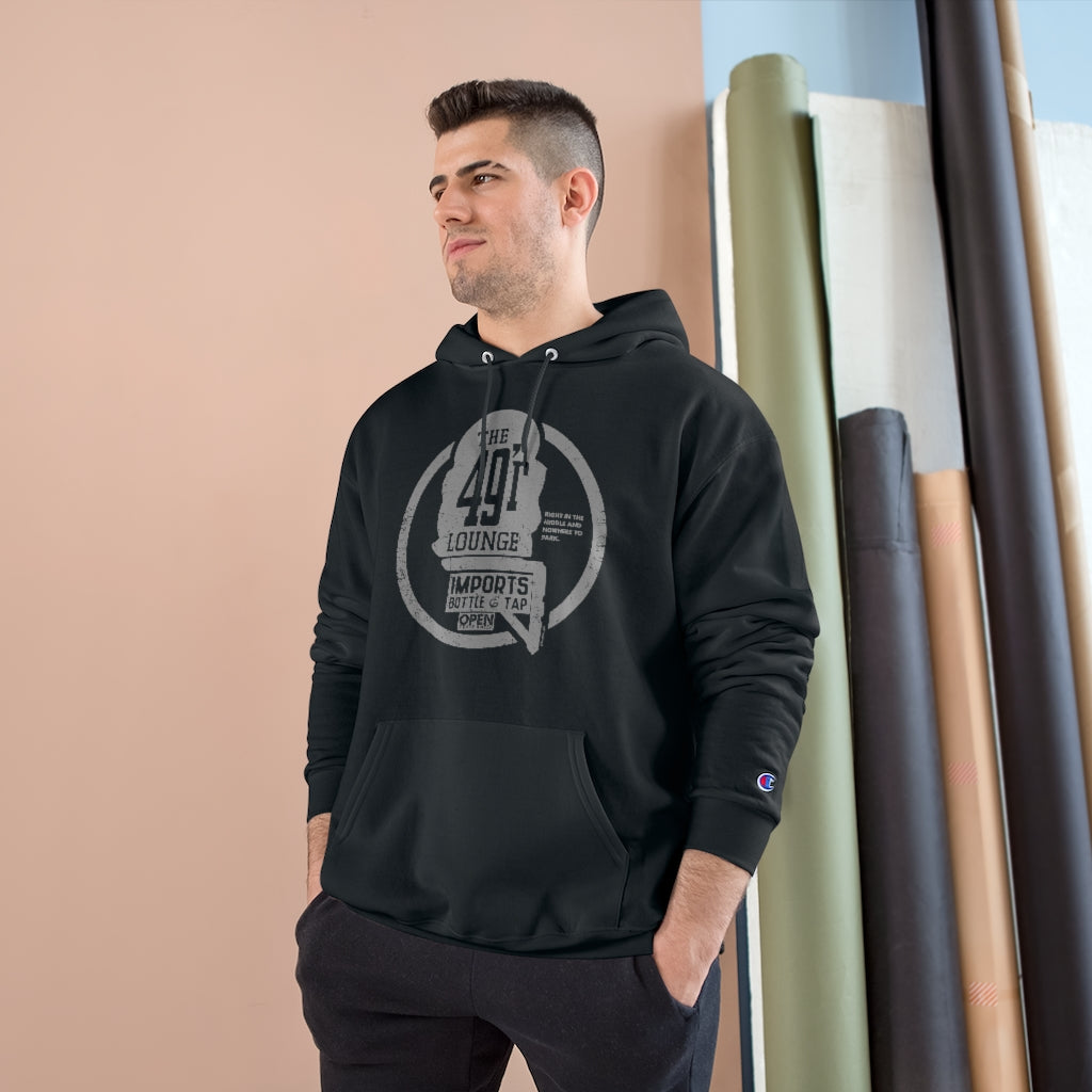 49'r LOUNGE (SIGN) Champion Hoodie