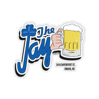 BLUEJAY BAR Kiss-Cut Stickers