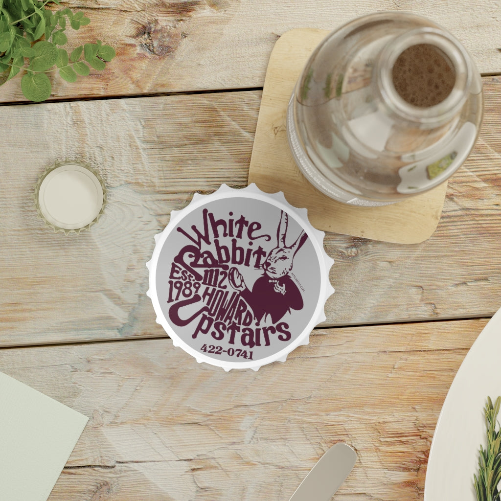 WHITE RABBIT Bottle Opener