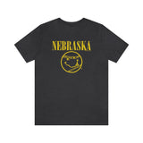 NEBRASKA BASEBALL (NIRVANA LOGO) Short Sleeve Tee