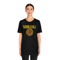 NEBRASKA BASKETBALL (NIRVANA LOGO) Short Sleeve Tee