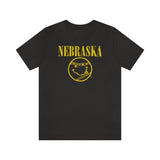 NEBRASKA BASEBALL (NIRVANA LOGO) Short Sleeve Tee