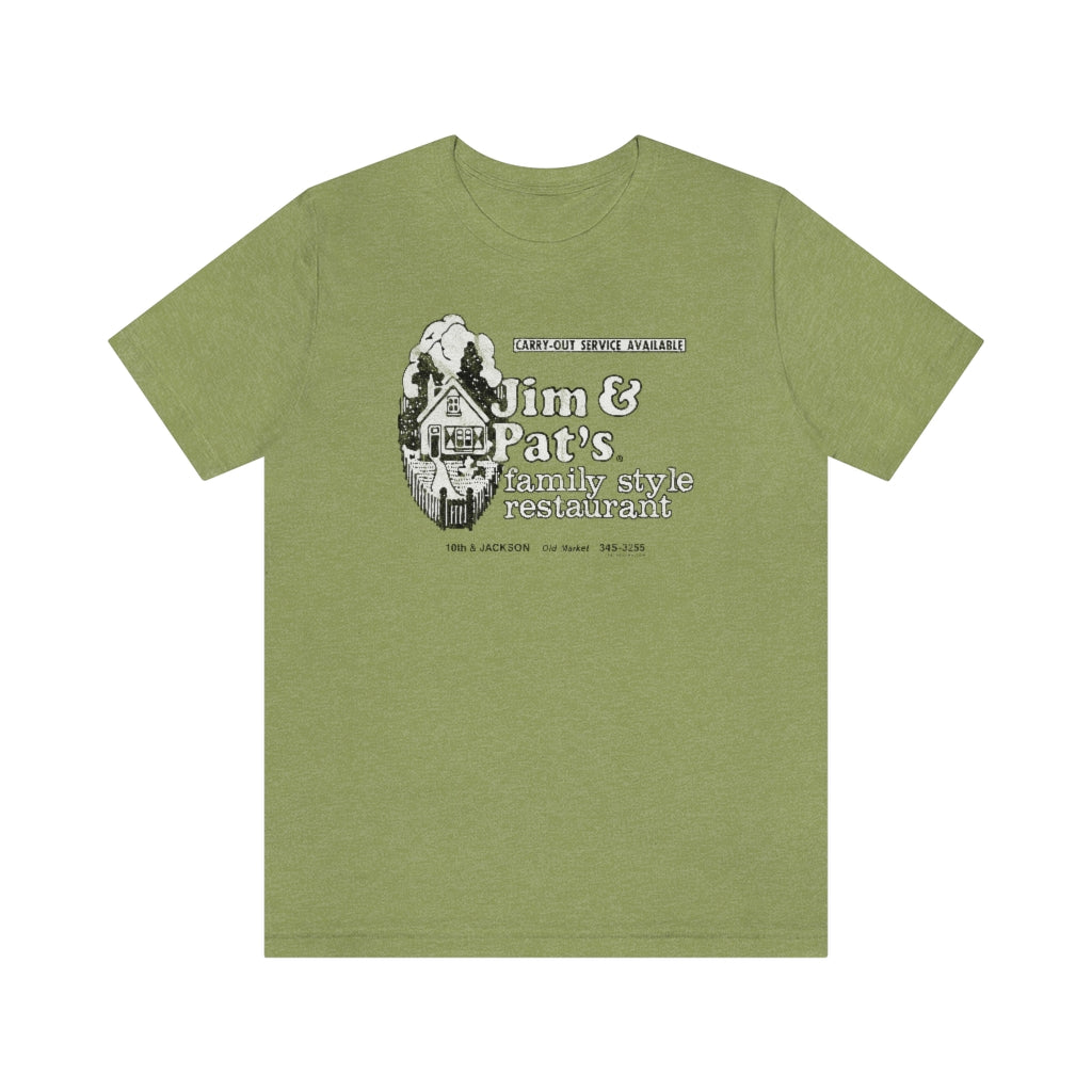 JIM & PAT'S FAMILY STYLE RESTAURANT Short Sleeve Tee