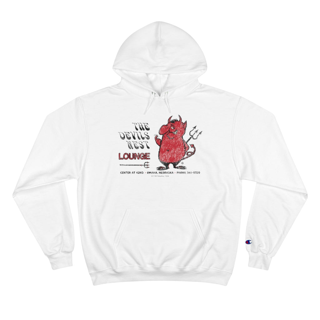 DEVIL'S NEST LOUNGE Champion Hoodie