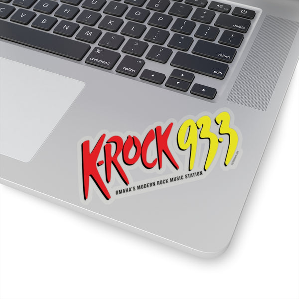 K-ROCK 93.3 FM Kiss-Cut Stickers