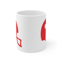 NEBRASKA FOOTBALL Mug 11oz