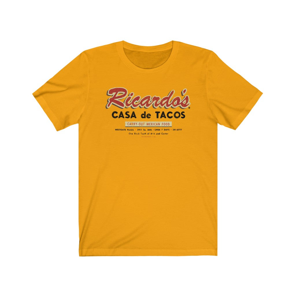 RICARDO'S CASA DE TACOS Short Sleeve Tee