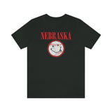 NEBRASKA BASEBALL (NIRVANA LOGO) Short Sleeve Tee