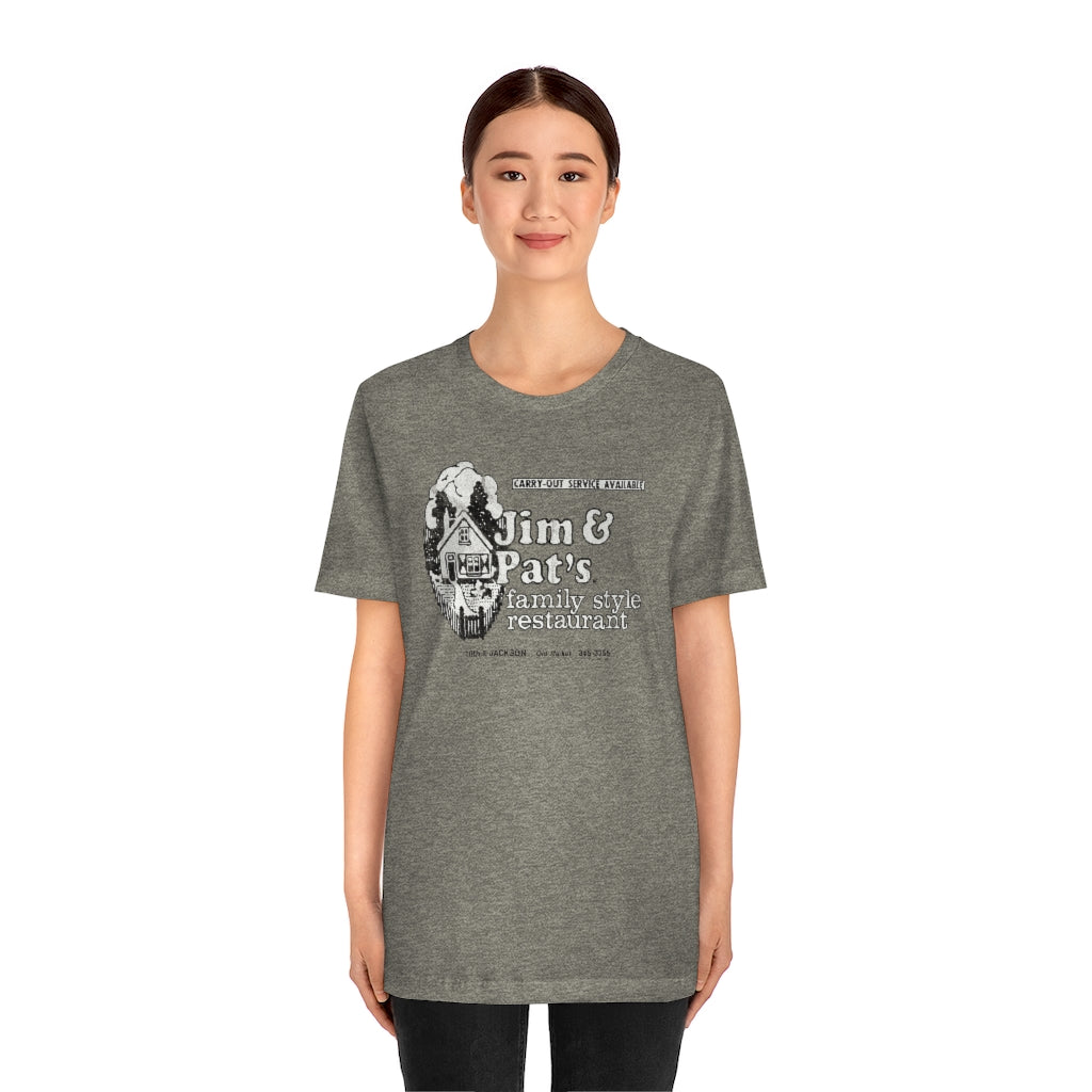 JIM & PAT'S FAMILY STYLE RESTAURANT Short Sleeve Tee