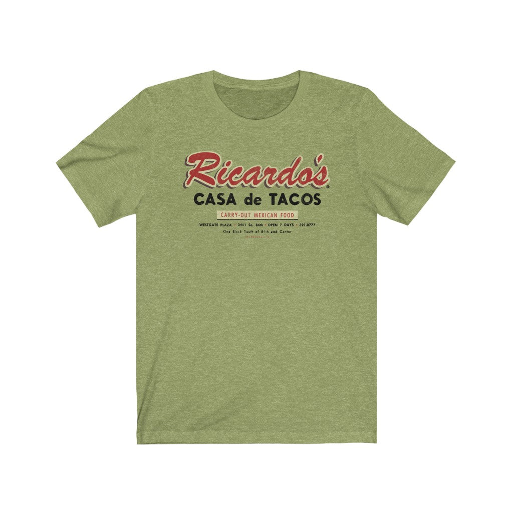 RICARDO'S CASA DE TACOS Short Sleeve Tee