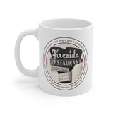 FIRESIDE RESTAURANT PHOTO CIRCLE Mug 11oz