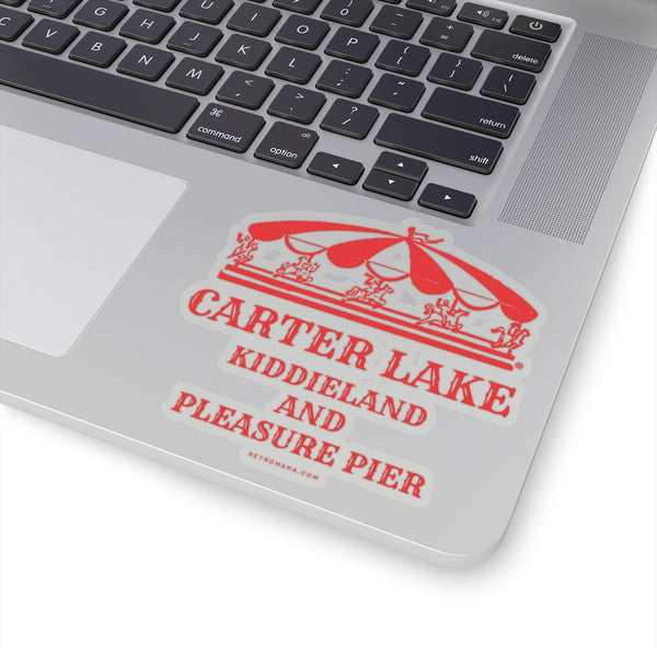 CARTER LAKE KIDDIELAND AND PLEASURE PIER Kiss-Cut Stickers