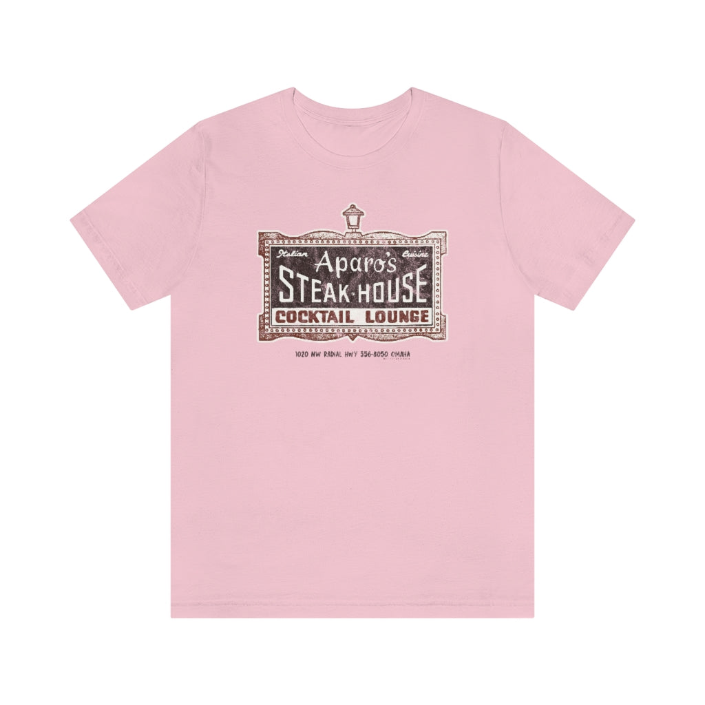 APARO'S STEAK HOUSE & COCKTAIL LOUNGE Short Sleeve Tee