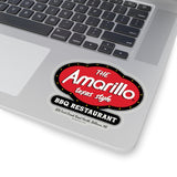 AMARILLO BBQ RESTAURANT Kiss-Cut Stickers