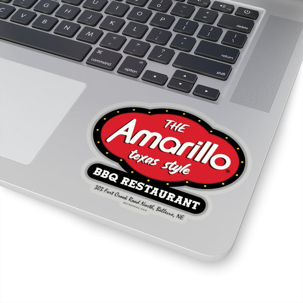 AMARILLO BBQ RESTAURANT Kiss-Cut Stickers