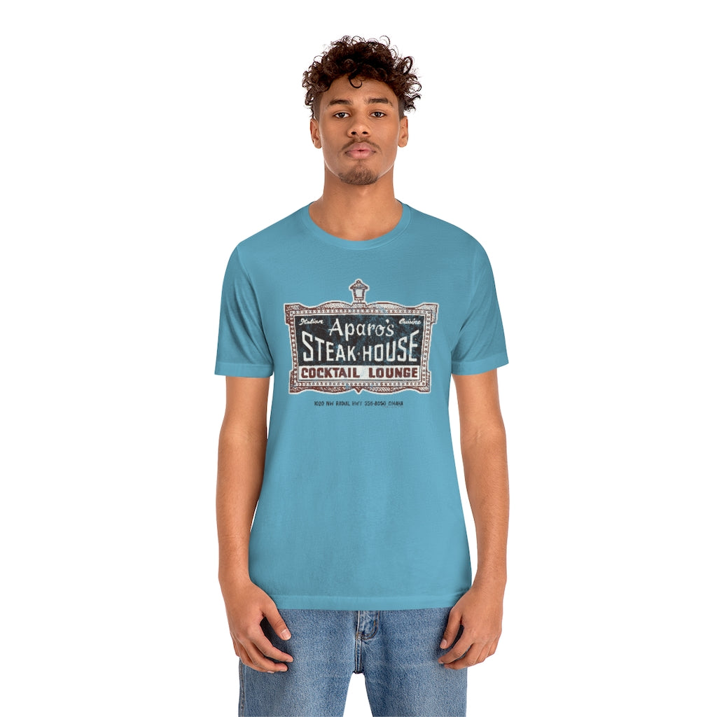 APARO'S STEAK HOUSE & COCKTAIL LOUNGE Short Sleeve Tee