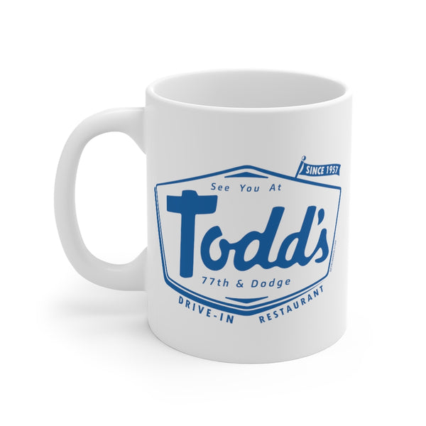 TODD'S DRIVE-IN RESTAURANT Mug 11oz
