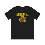 NEBRASKA BASKETBALL (NIRVANA LOGO) Short Sleeve Tee