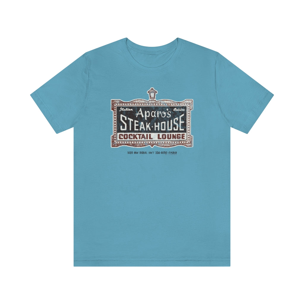 APARO'S STEAK HOUSE & COCKTAIL LOUNGE Short Sleeve Tee