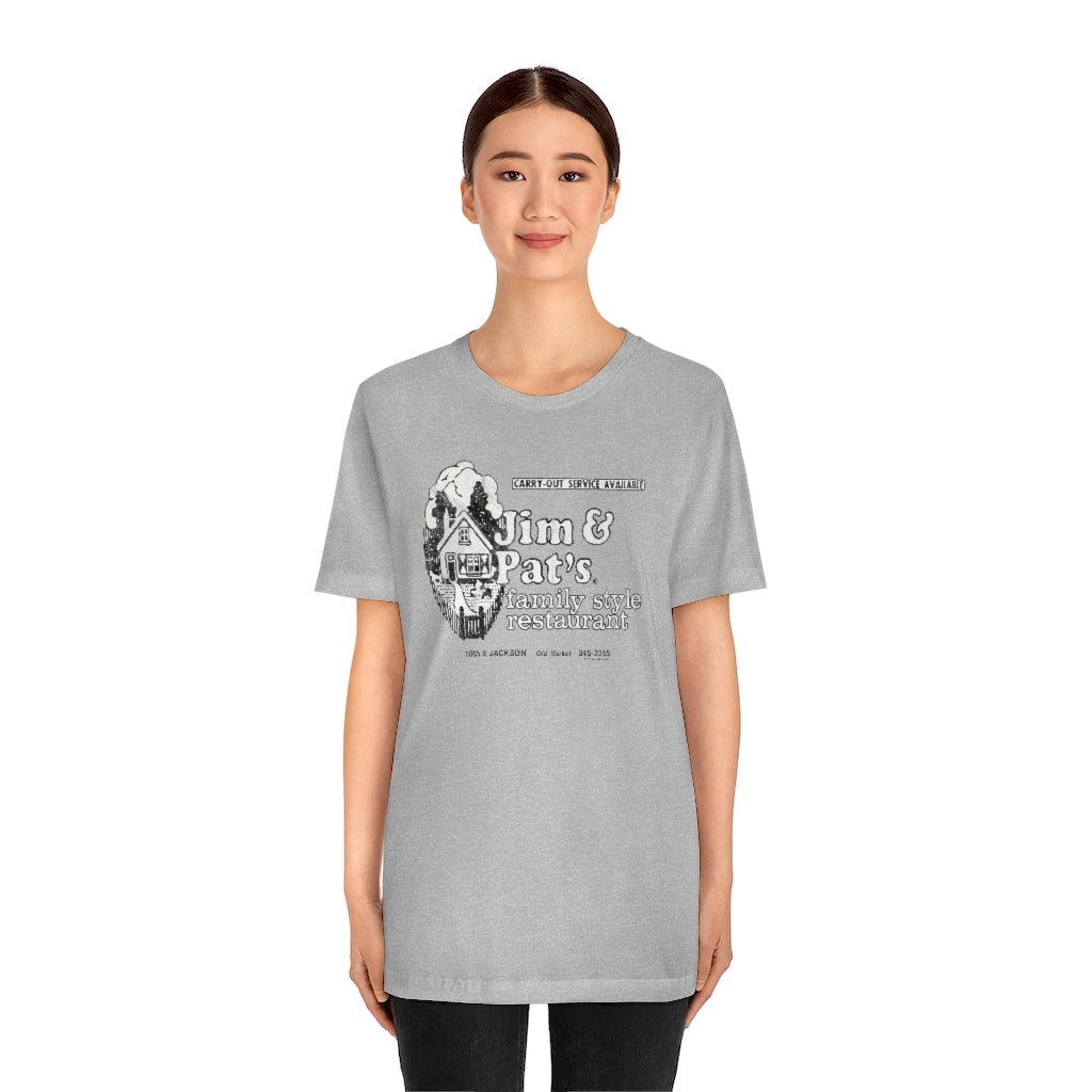 JIM & PAT'S FAMILY STYLE RESTAURANT Short Sleeve Tee