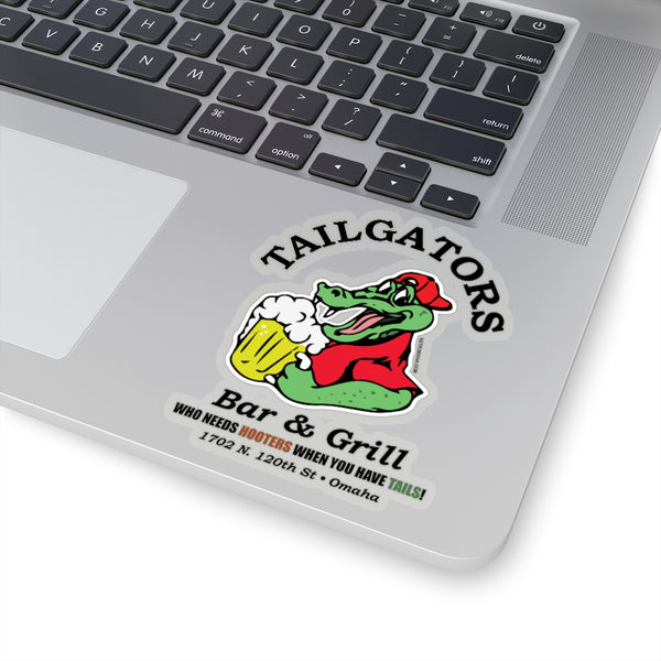TAILGATORS BAR & GRILL Kiss-Cut Stickers