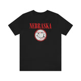 NEBRASKA BASEBALL (NIRVANA LOGO) Short Sleeve Tee