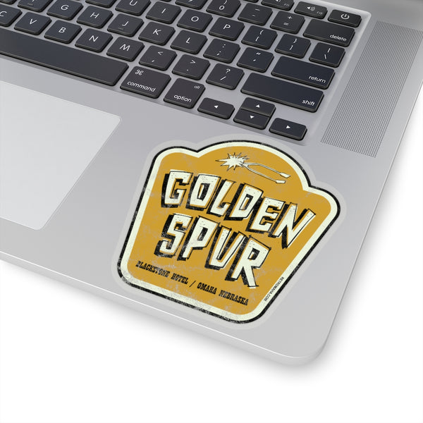 GOLDEN SPUR - BLACKSTONE Kiss-Cut Stickers