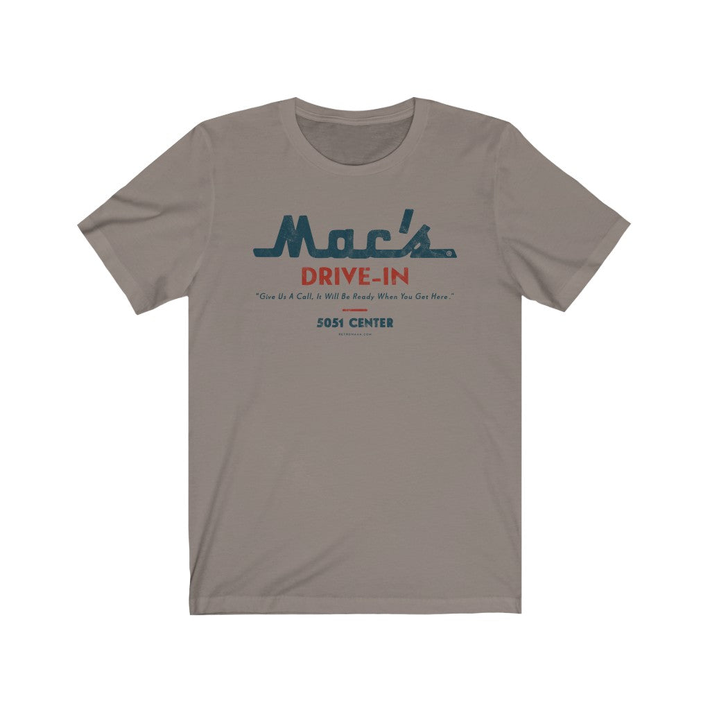 MAC'S DRIVE-IN Short Sleeve Tee