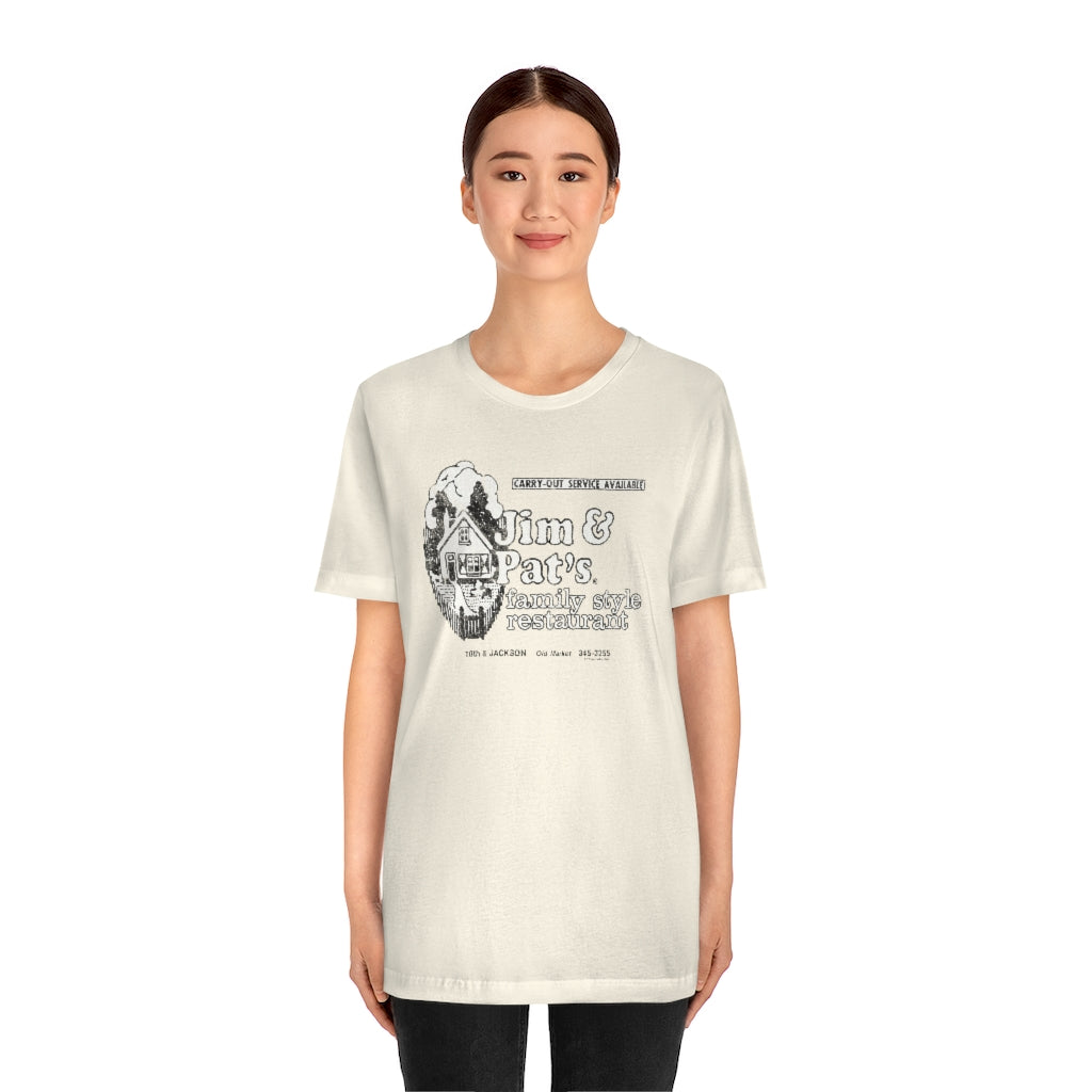JIM & PAT'S FAMILY STYLE RESTAURANT Short Sleeve Tee