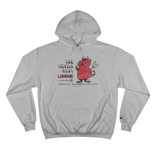 DEVIL'S NEST LOUNGE Champion Hoodie