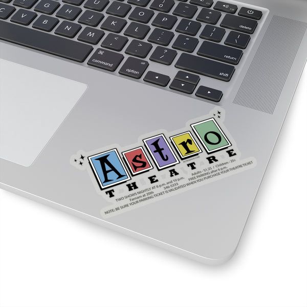 ASTRO THEATRE Kiss-Cut Stickers
