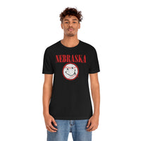 NEBRASKA BASEBALL (NIRVANA LOGO) Short Sleeve Tee