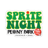 SPRITE NIGHT / PEONY PARK Kiss-Cut Stickers