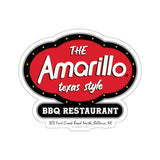 AMARILLO BBQ RESTAURANT Kiss-Cut Stickers