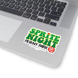 SPRITE NIGHT / PEONY PARK Kiss-Cut Stickers