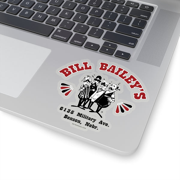 BILL BAILEY'S Kiss-Cut Stickers